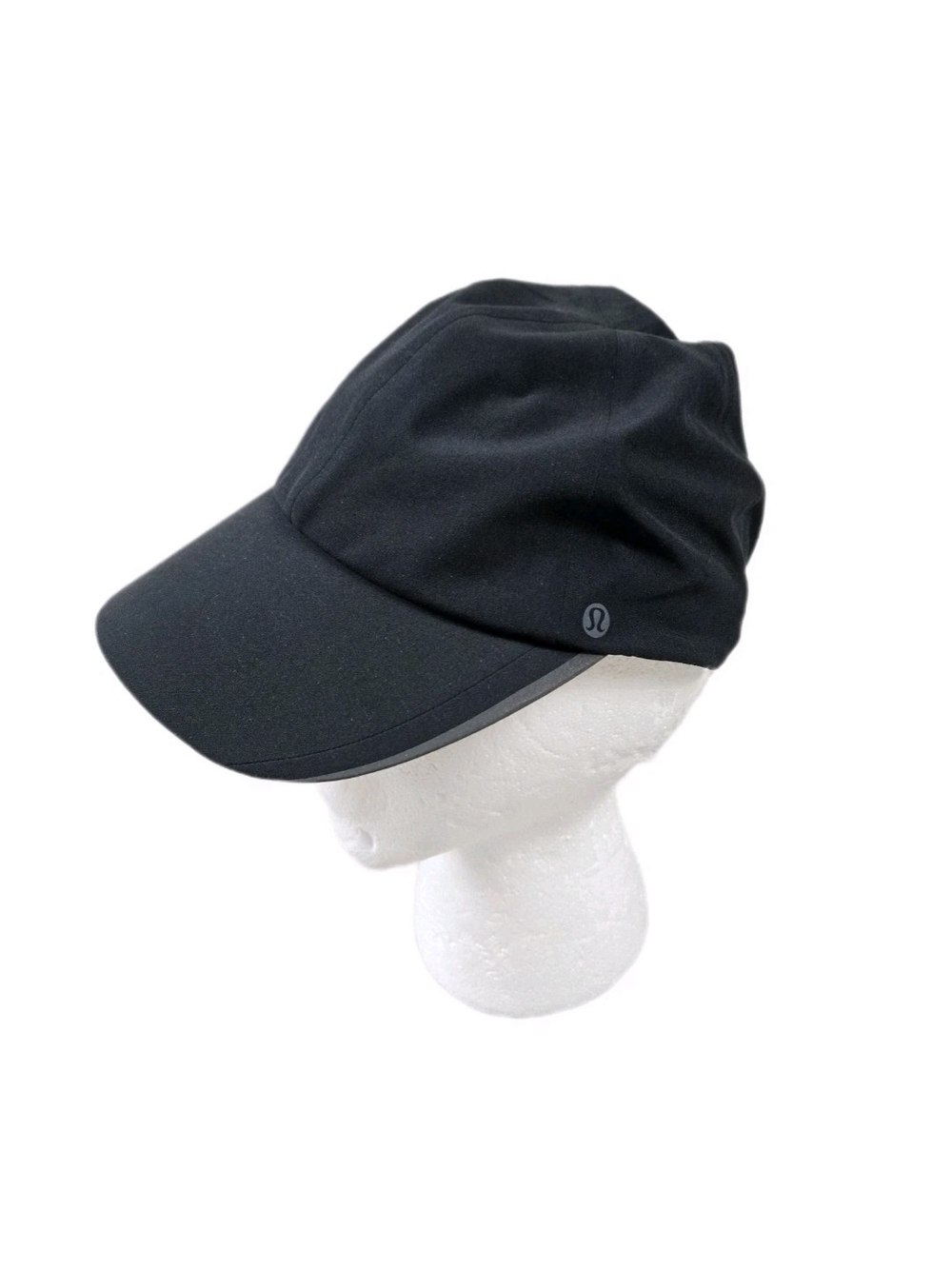 Lululemon Womens Hat Black Athletic Golf Running Adjustable Stretch Lightweight